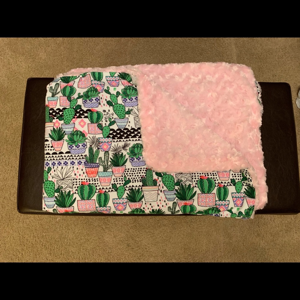Handmade Cactus Blanket